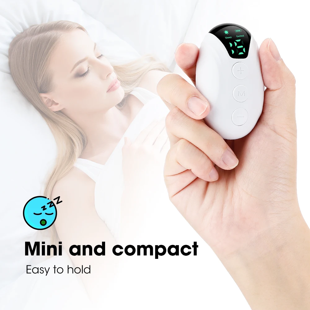 Handheld CES Sleep Aid Microcurrent EMS Pulse Device Hypnosis Insomnia Mental Stress Pressure Relief Anxiety Eliminat Relax - Image 6